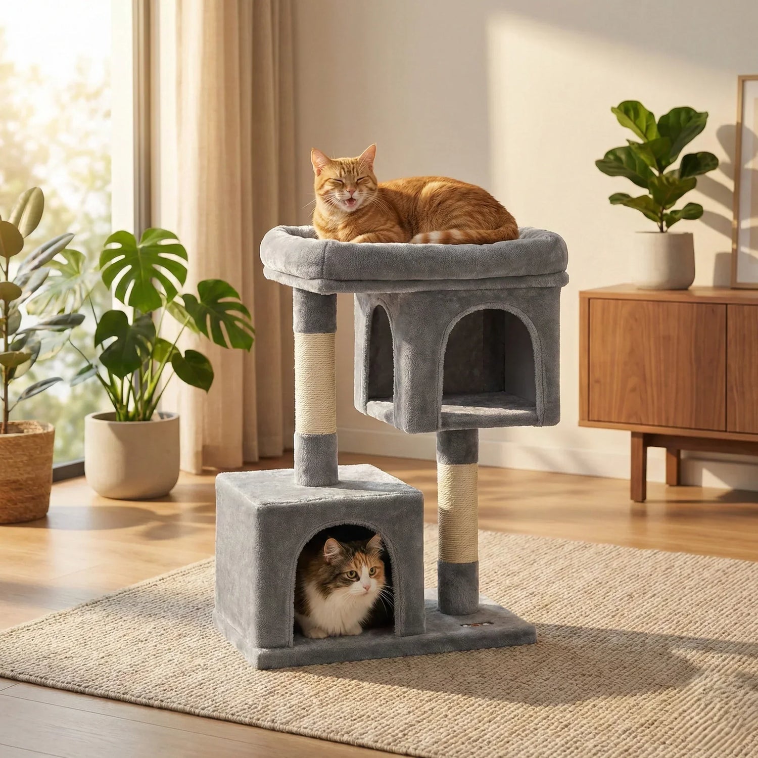 Arbres à chat petits espaces