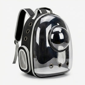 Sac à dos explorateur Oxford HammiePets pour chat et petit chien avec hublot panoramique, transport confortable